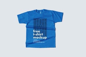 Flat t-shirt mockup - Mockups Design