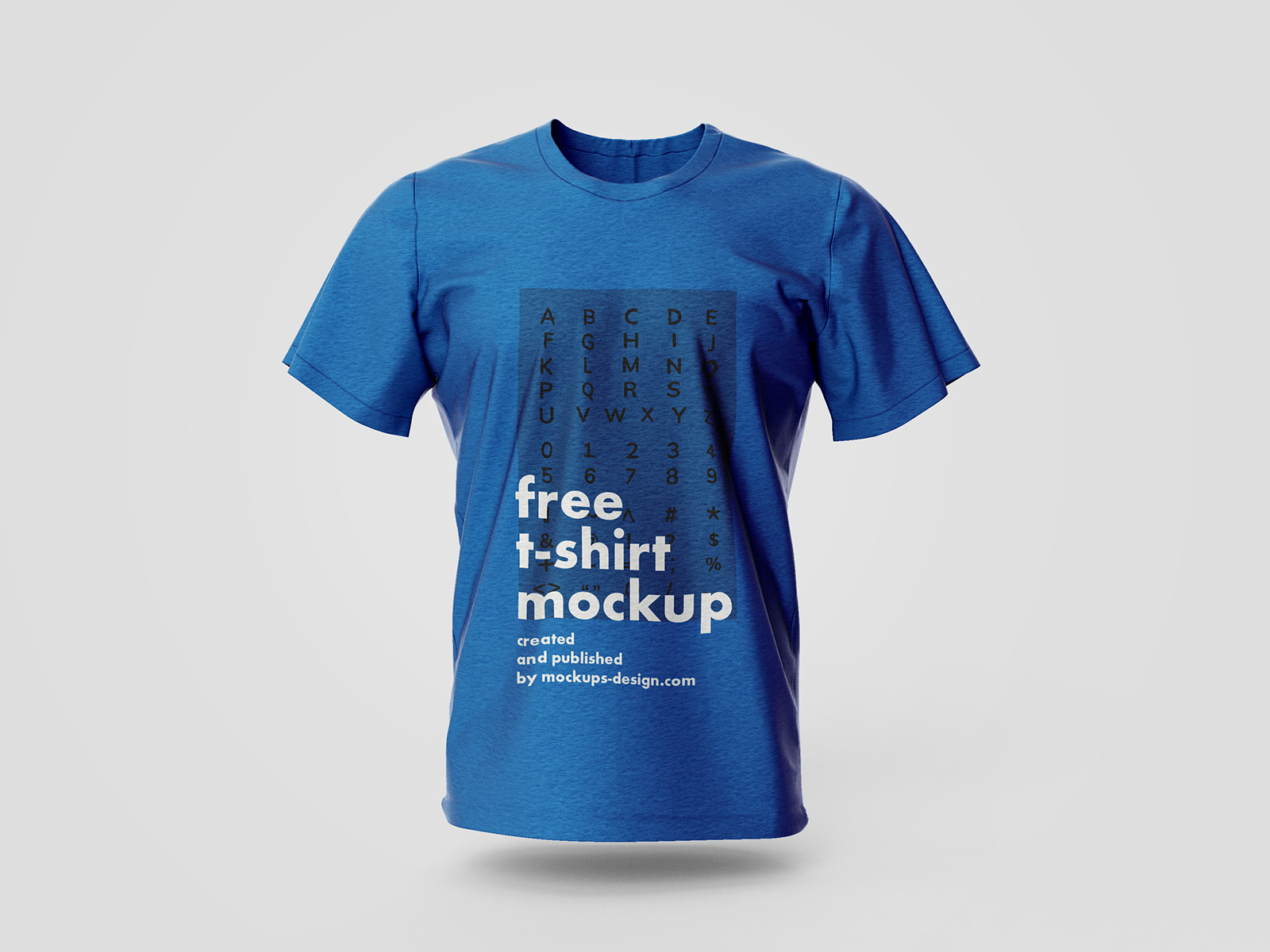 Free t-shirt mockup