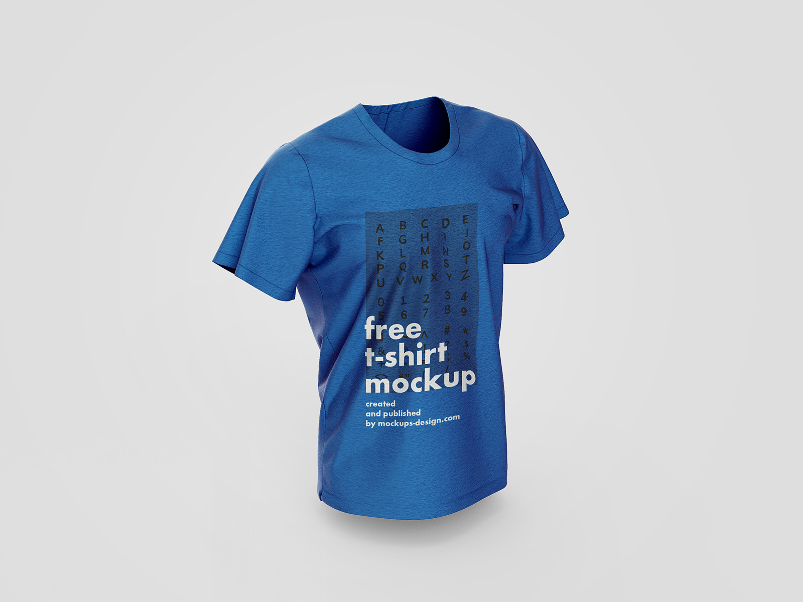 Geometry Auckland mount Free t-shirt mockup - Mockups Design
