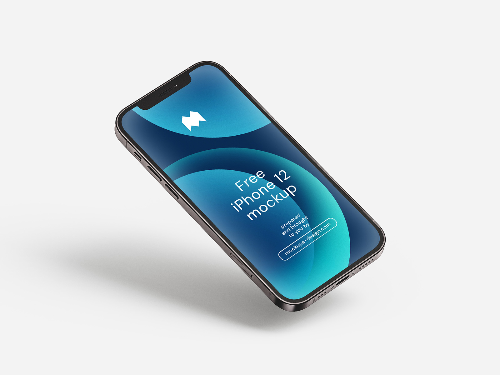 Free iPhone 12 mockup