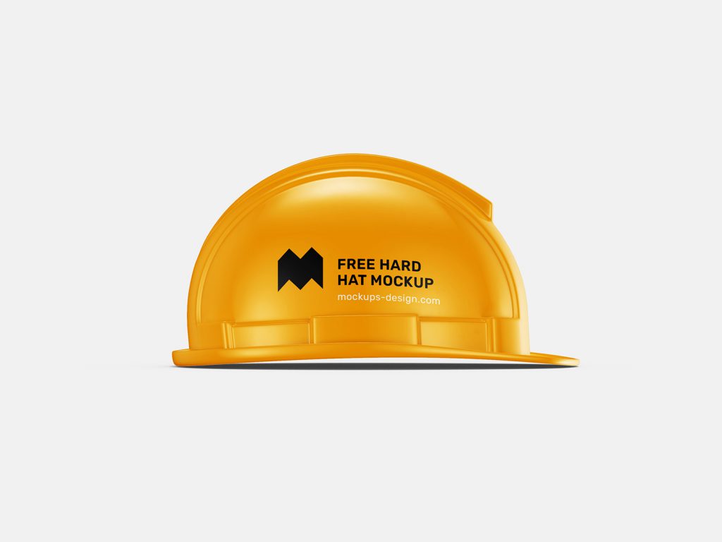 Free hard hat mockup Mockups Design