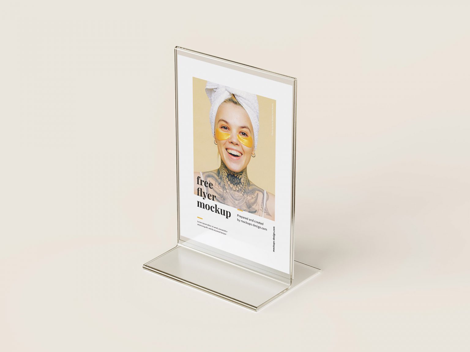 Download Flyer stand mockup - Instant Download