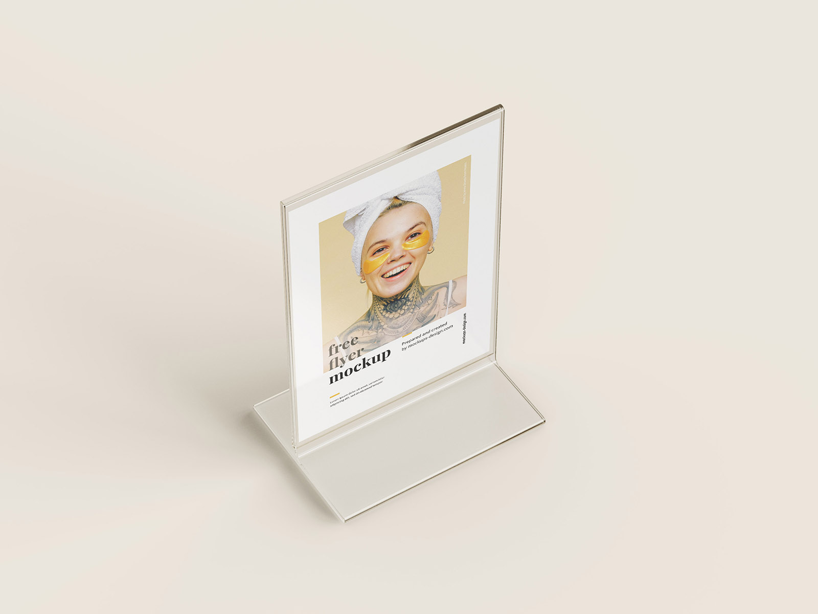 Download Flyer stand mockup - Instant Download