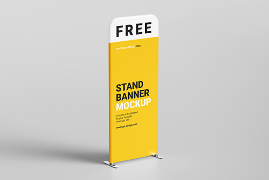 Display stand mockup