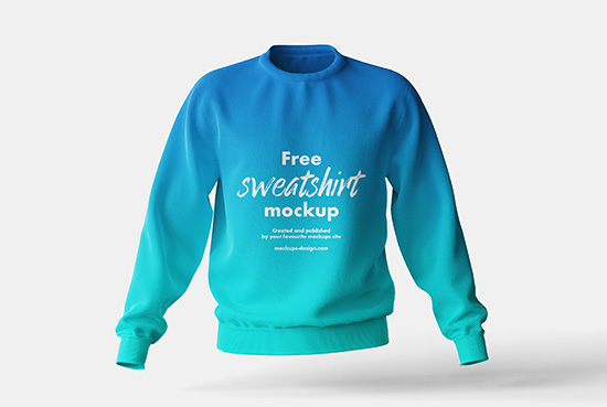 Free sweatshirt mockup