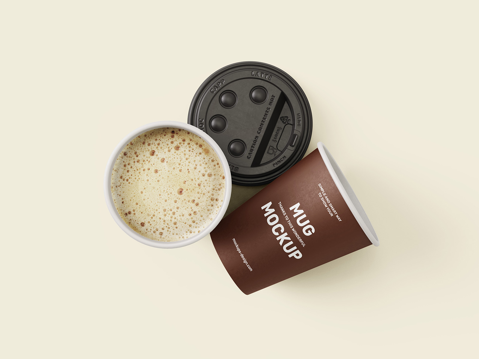 Coffee cup mockup - Instant Download