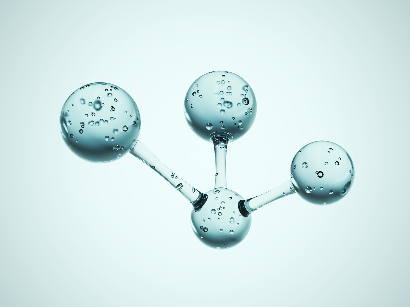 Free atoms / molecules mockup