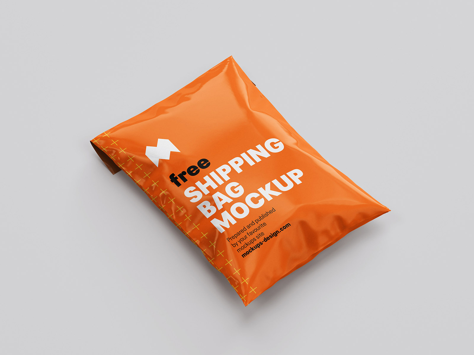 Direct paradijs deugd Shipping bag mockup - Mockups Design