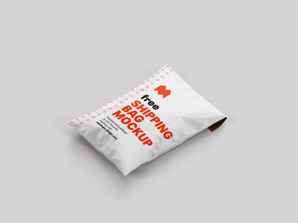 Shipping bag mockup - Mockups Design