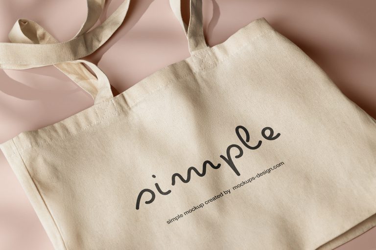 Shopping bag close-up - Mockups Design
