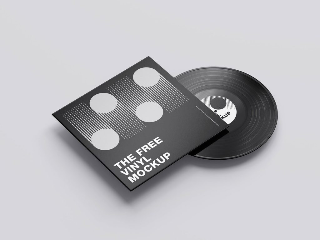 Free vinyl mockup - Mockups Design