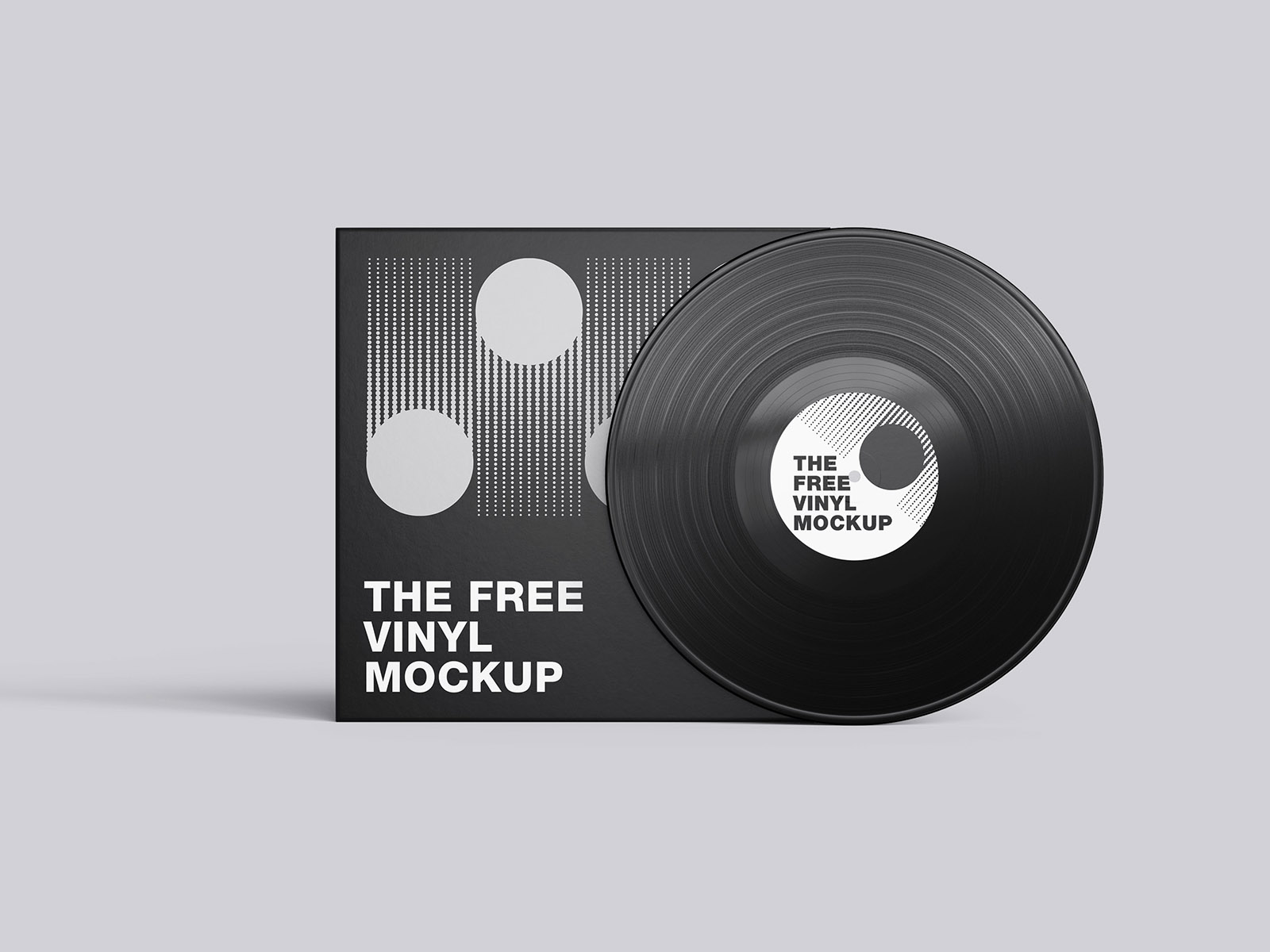 Free vinyl mockup
