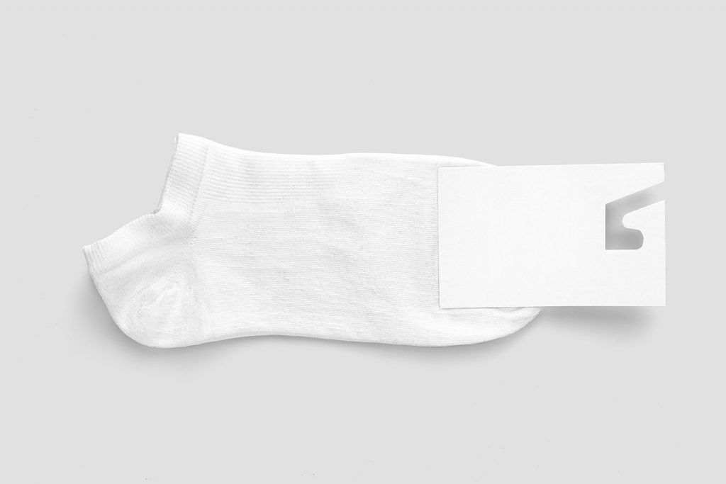 Socks with label mockup - Mockups Design