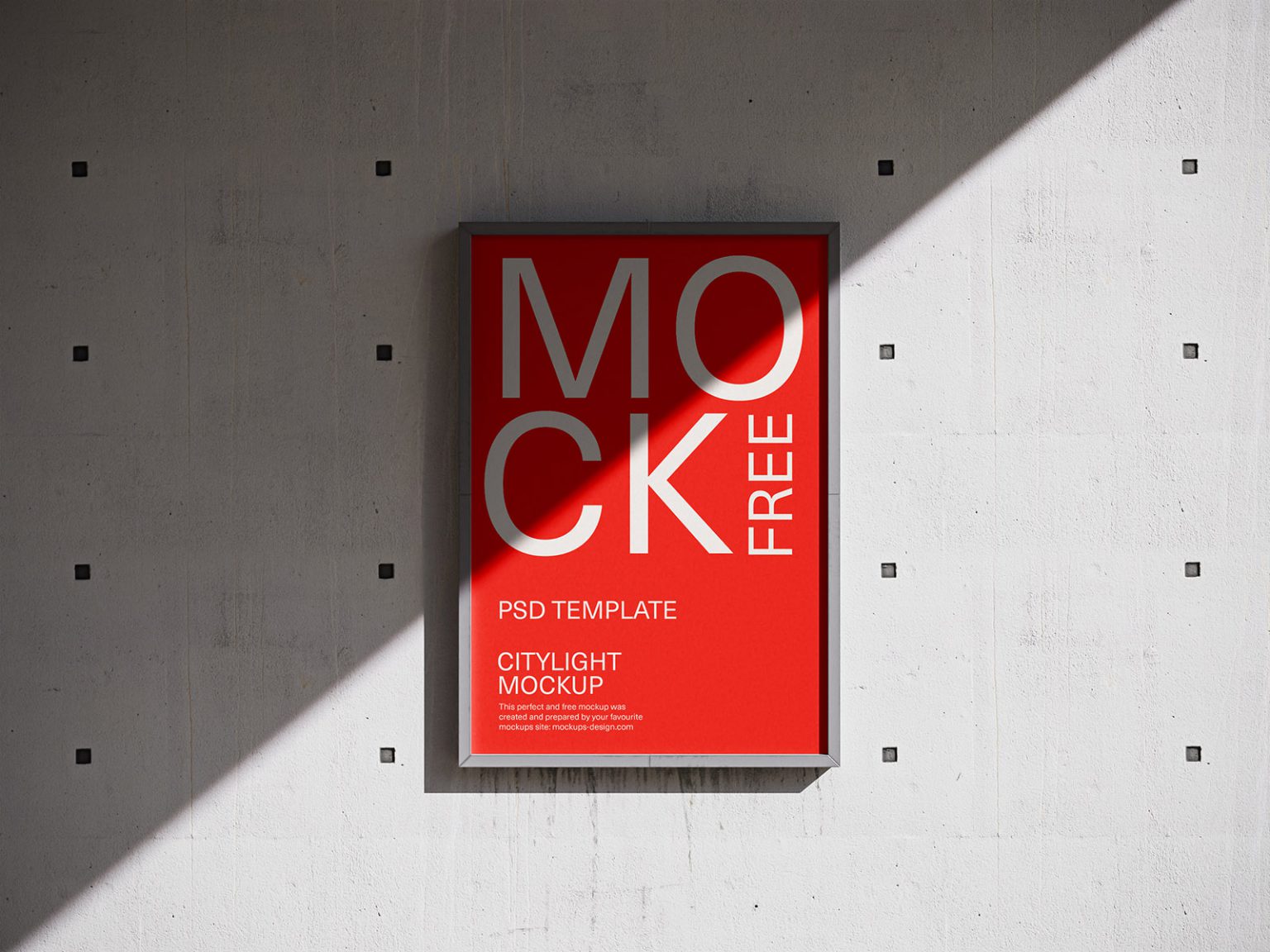 Street Citylight Mockup - Instant Download