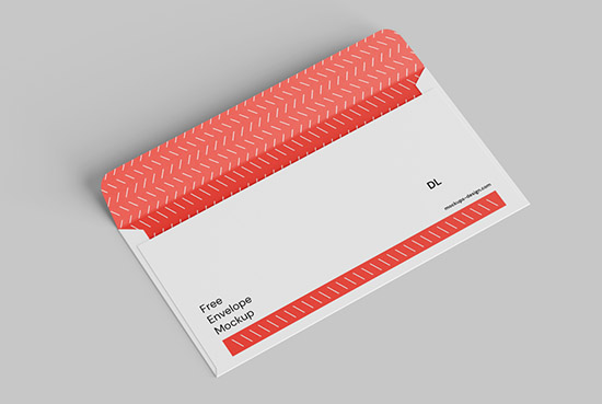 Download Free Free DL envelope mockup – Mockups Design