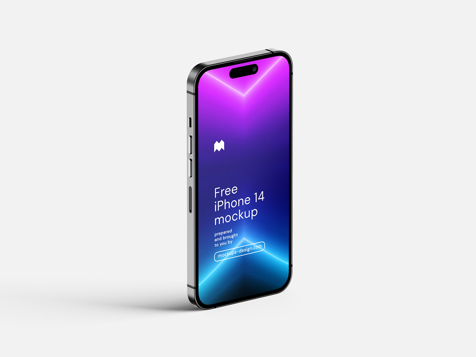 Free iPhone 14 Pro mockup