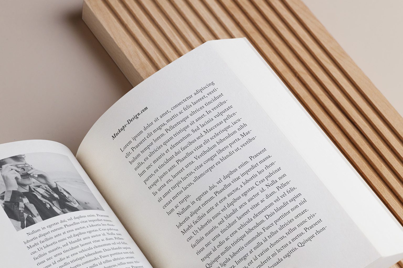 Opened Book Mockup   Mockups Design