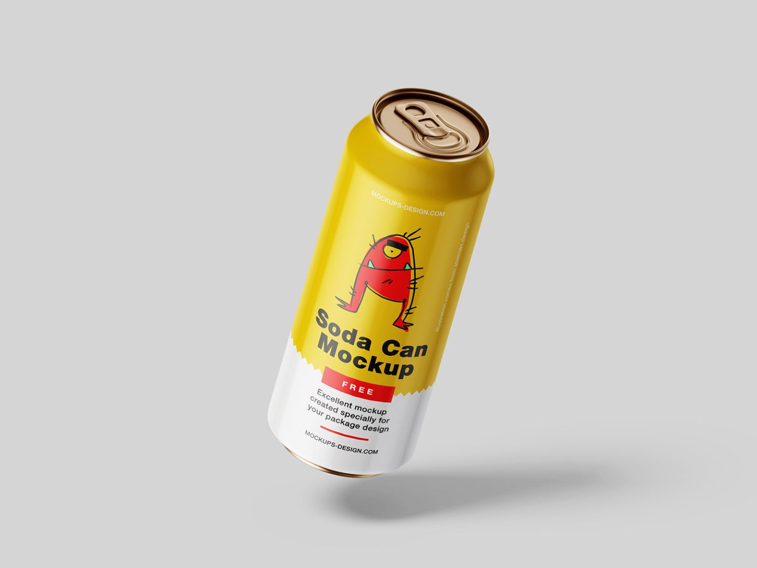 Free Soda Can Mockup - Mockups Design