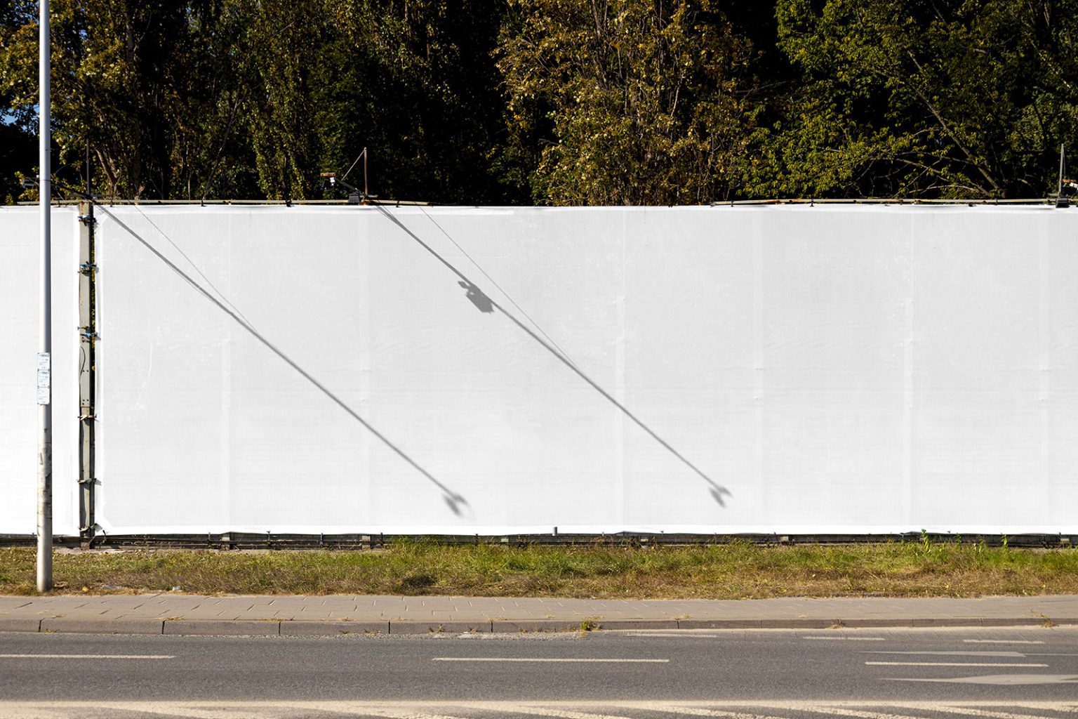 Large Fence Banner Mockup   Mockups Design