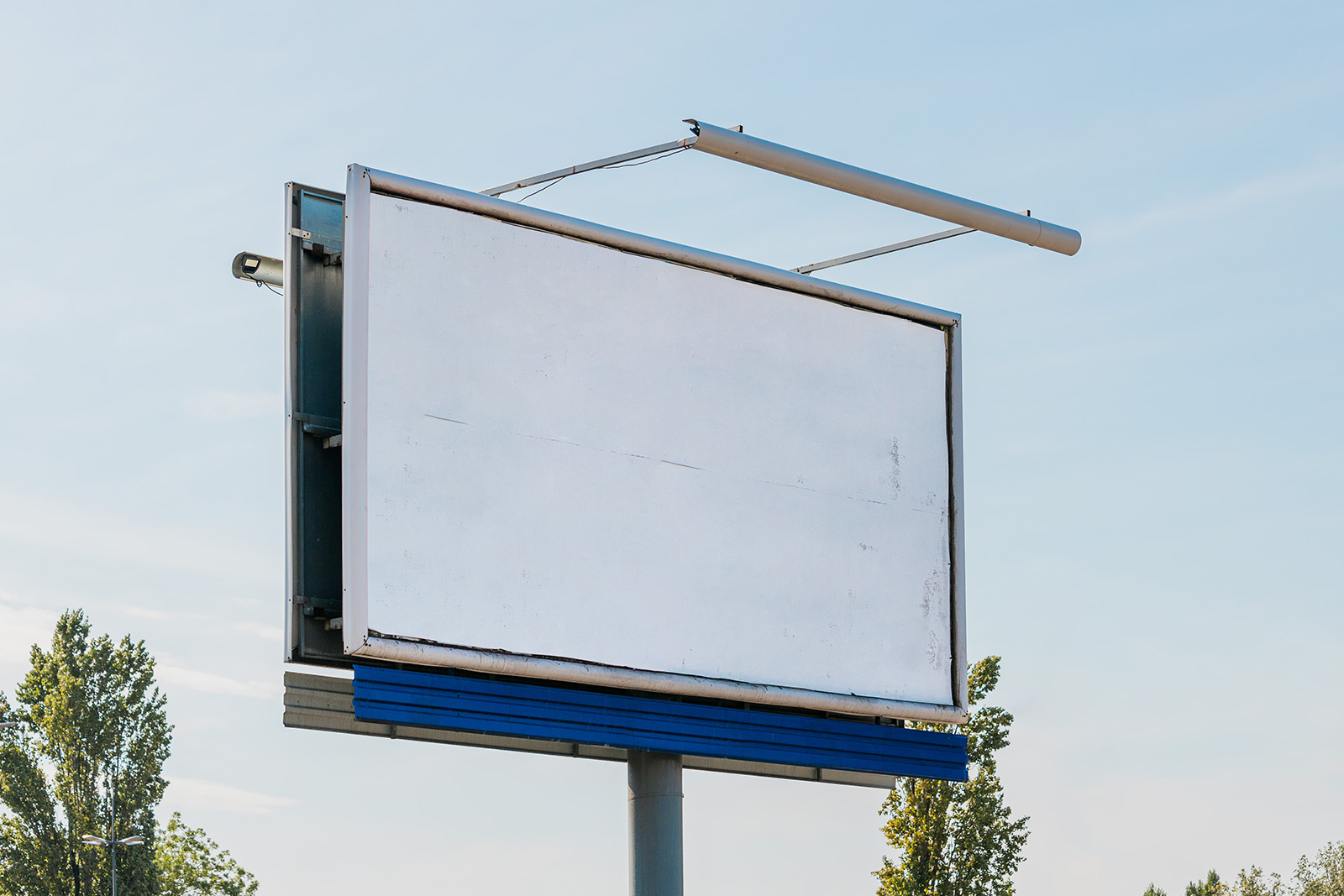 Shaded billboard mockup