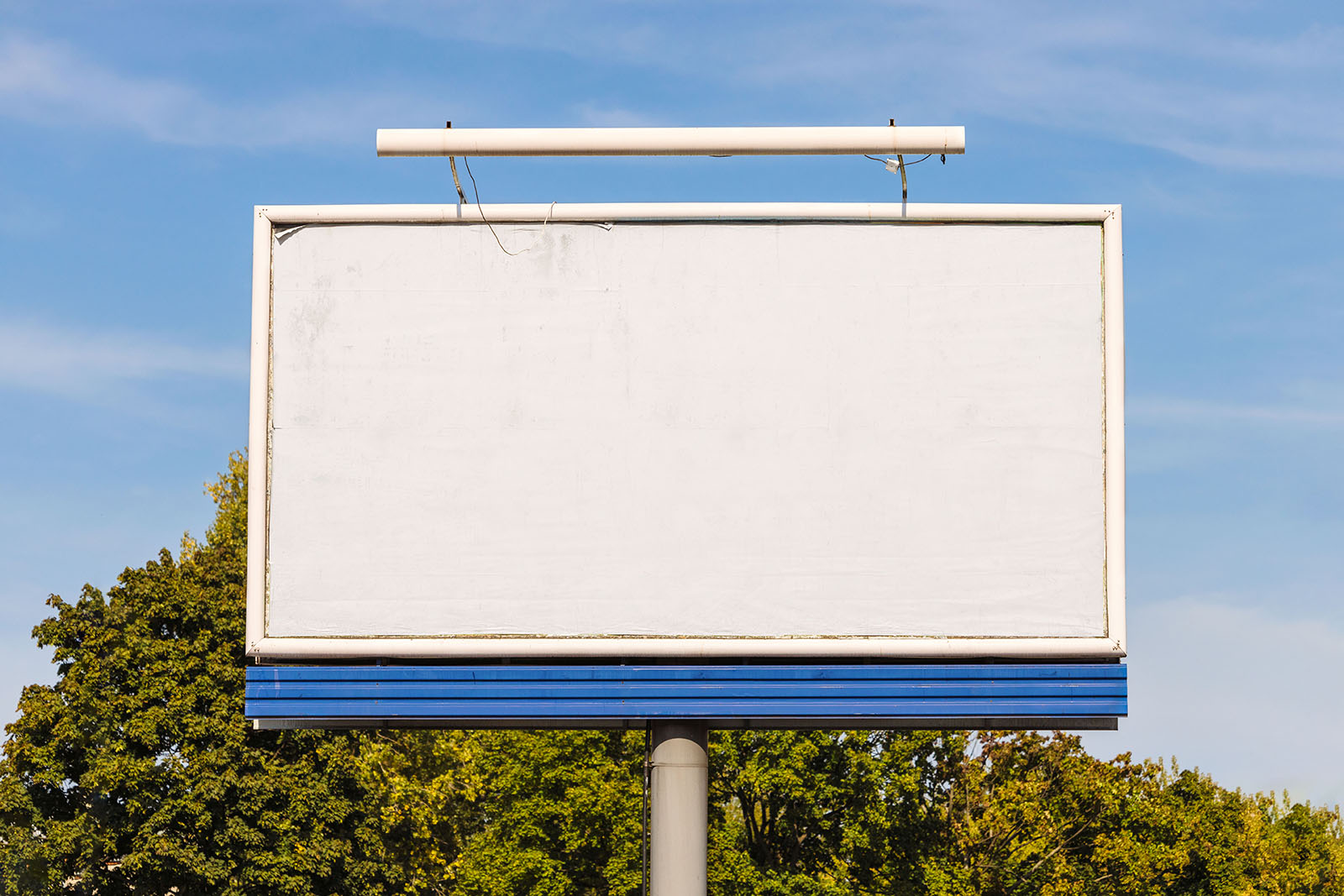 A bit dirty billboard mockup