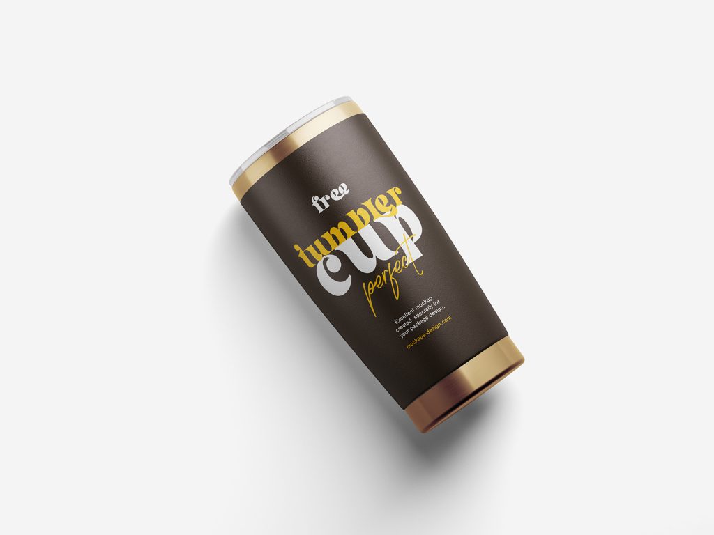 Free tumbler mockup - Instant Download