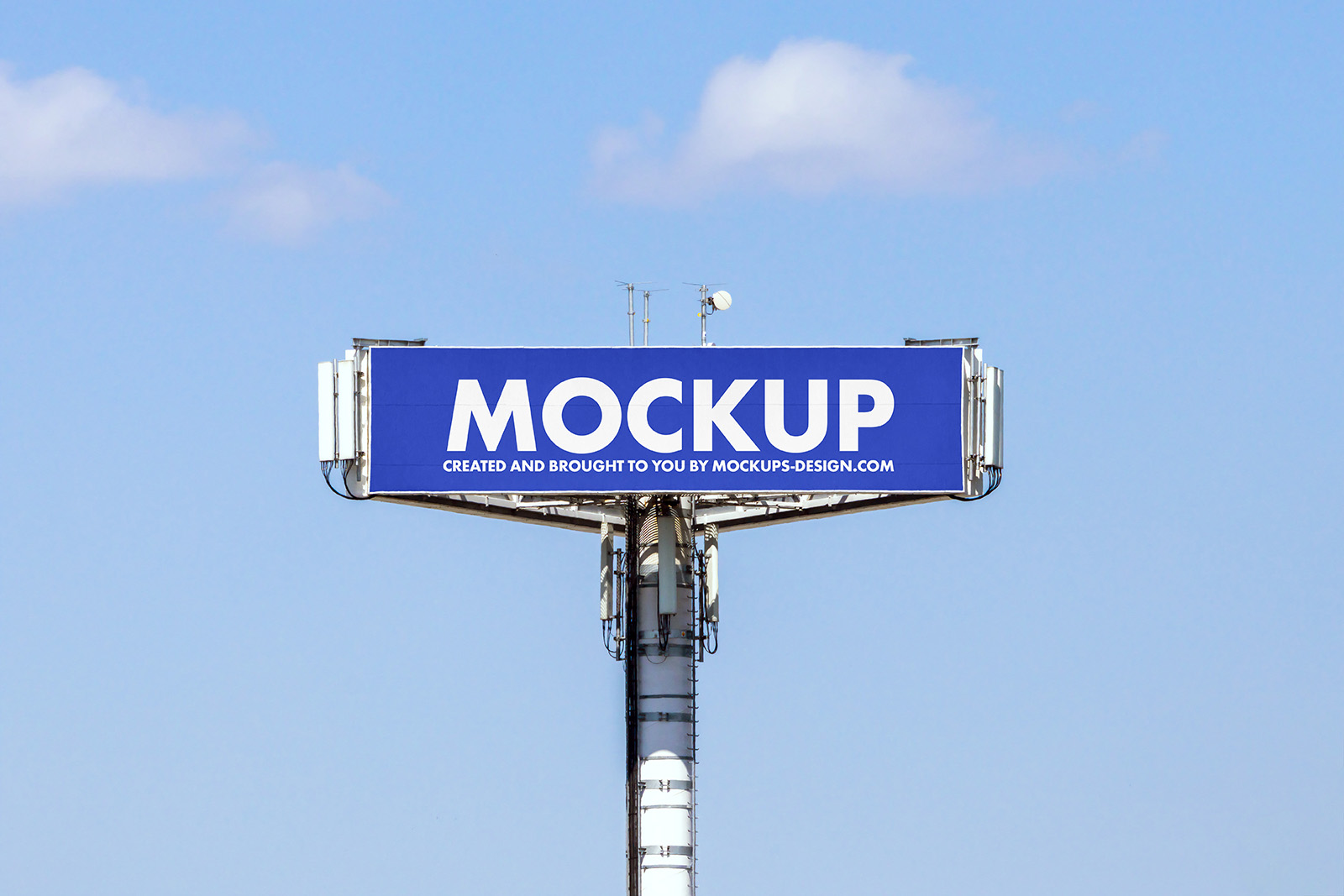 Large billboard mockup