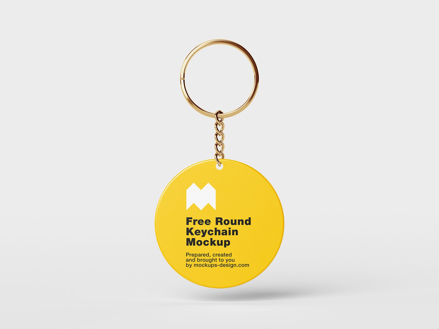 Free key ring mockup - Mockups Design