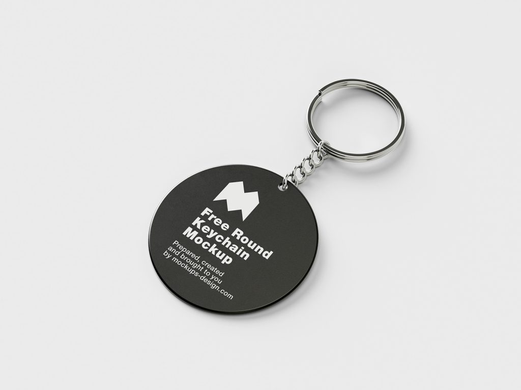 Free key ring mockup - Mockups Design