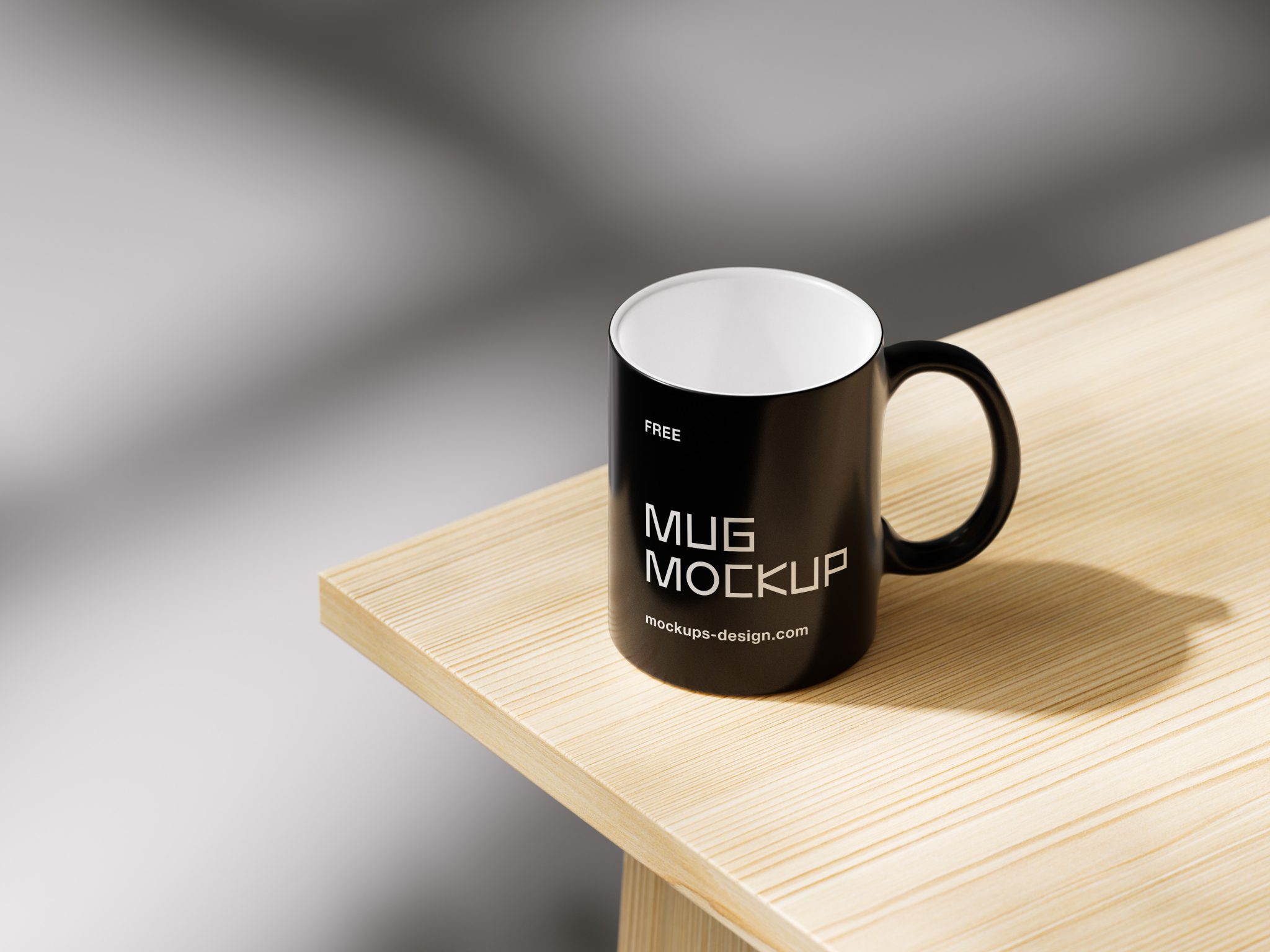 Mug Mockup With Shadows   Mockups Design