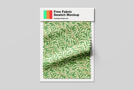 Fabric swatchFabric swatch mockup mockup