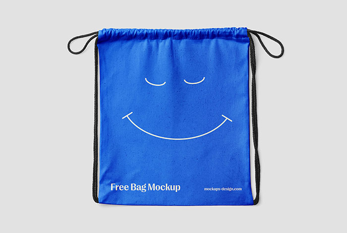 Linen bag mockup