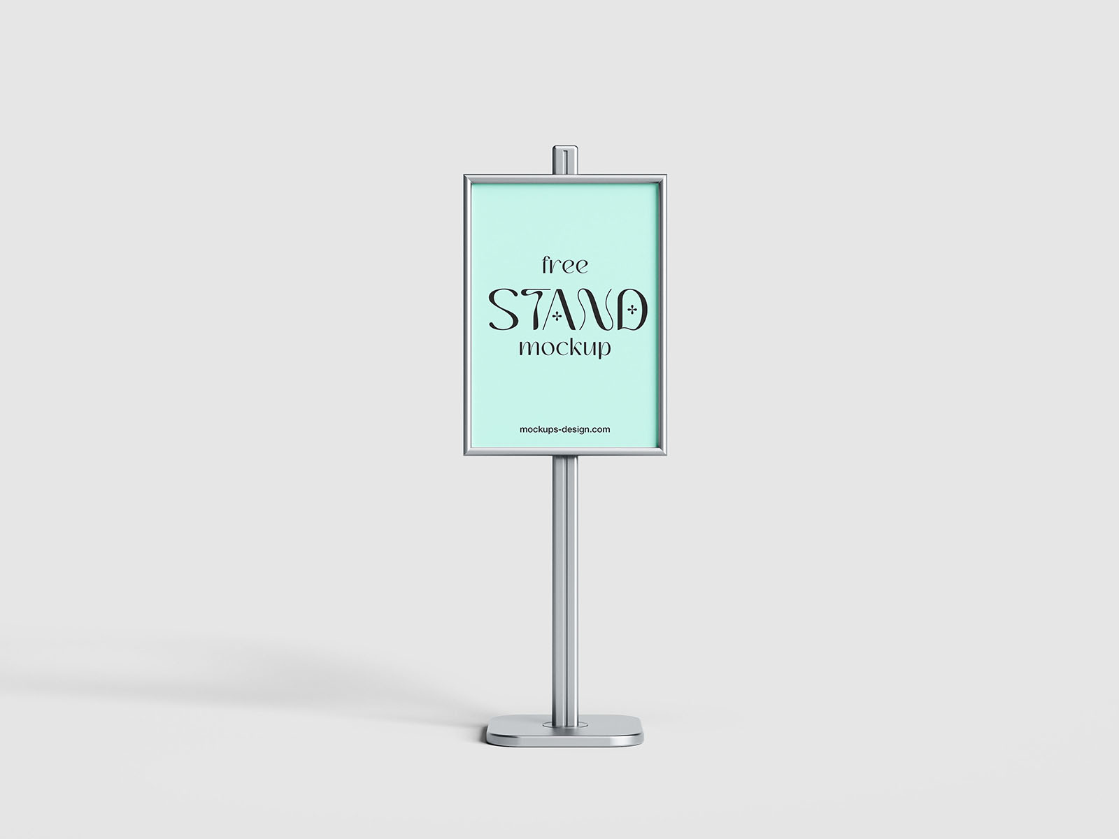 Simple stand mockup