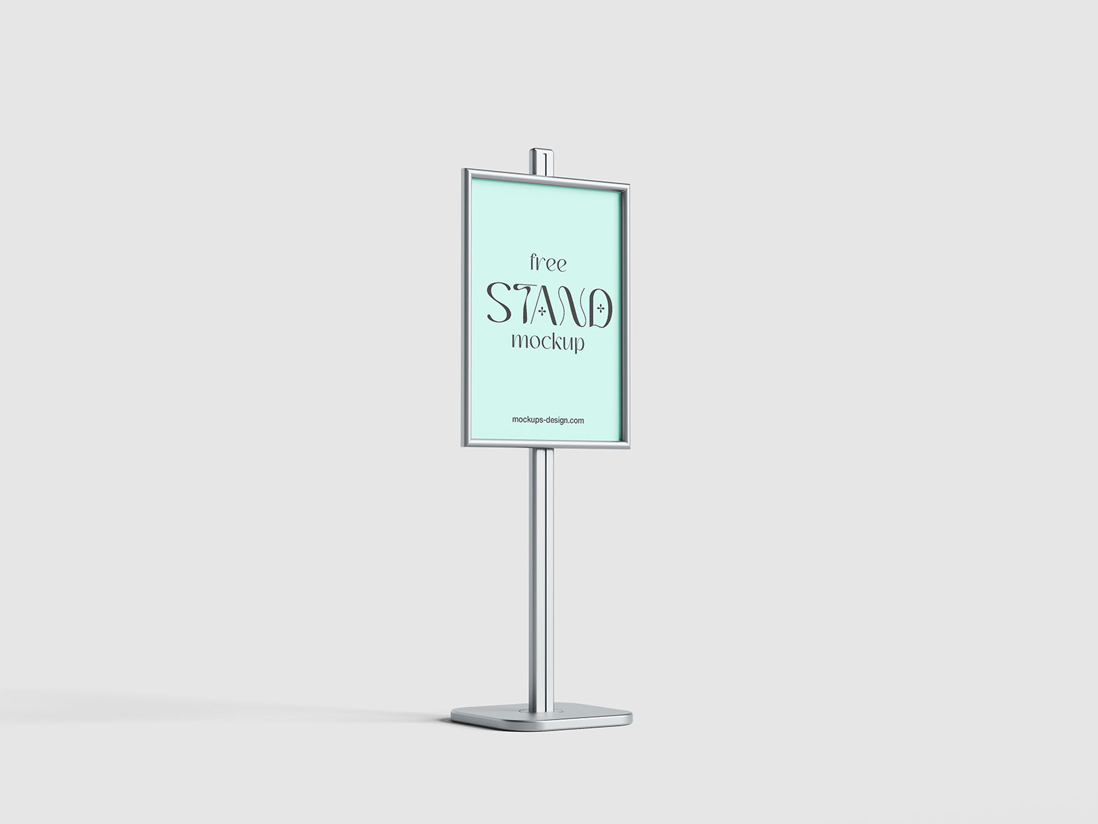 Simple stand mockup