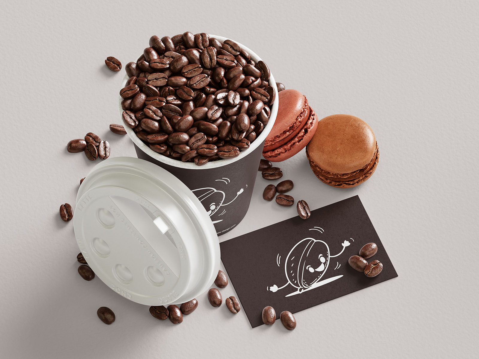 Coffee branding mockup