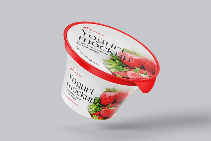 Yogurt mockup