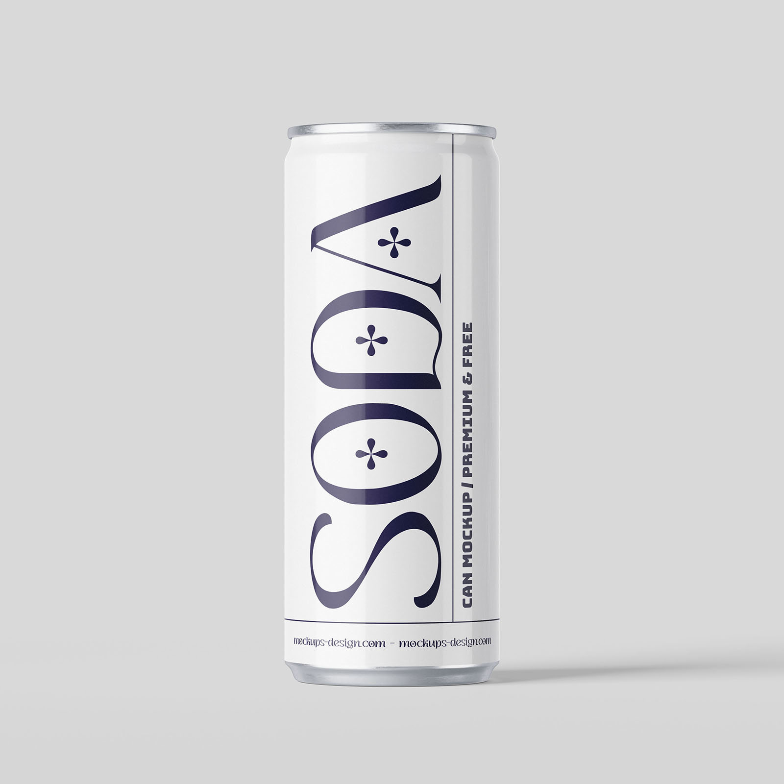 Soda can mockup