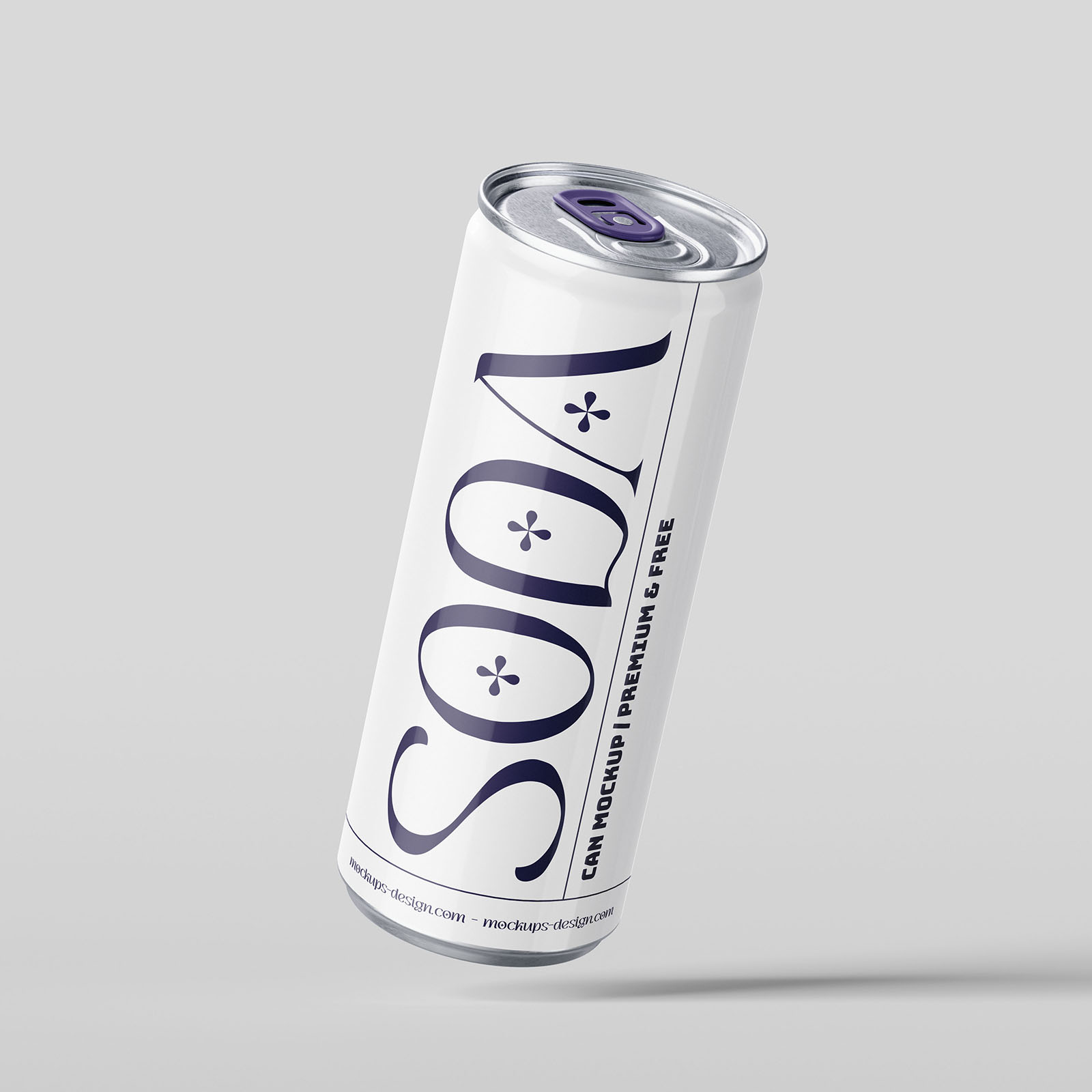 Soda can mockup