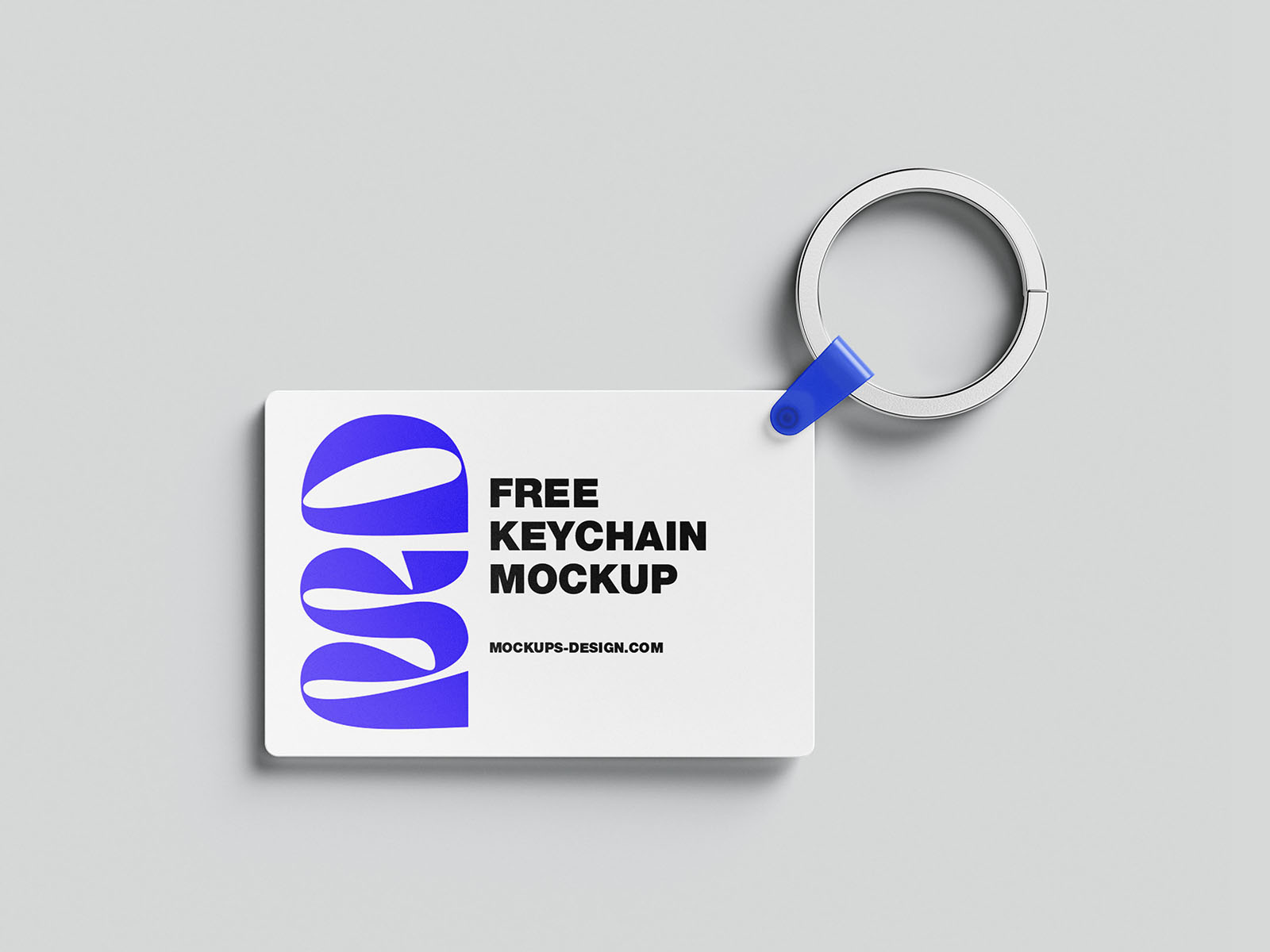 Versatile keychain mockup