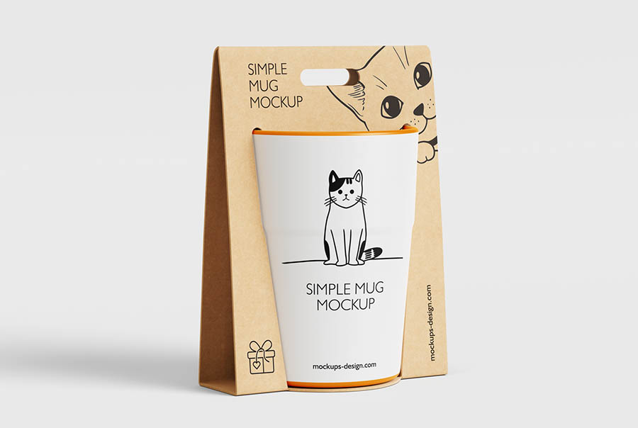 Gift-ready mug mockup
