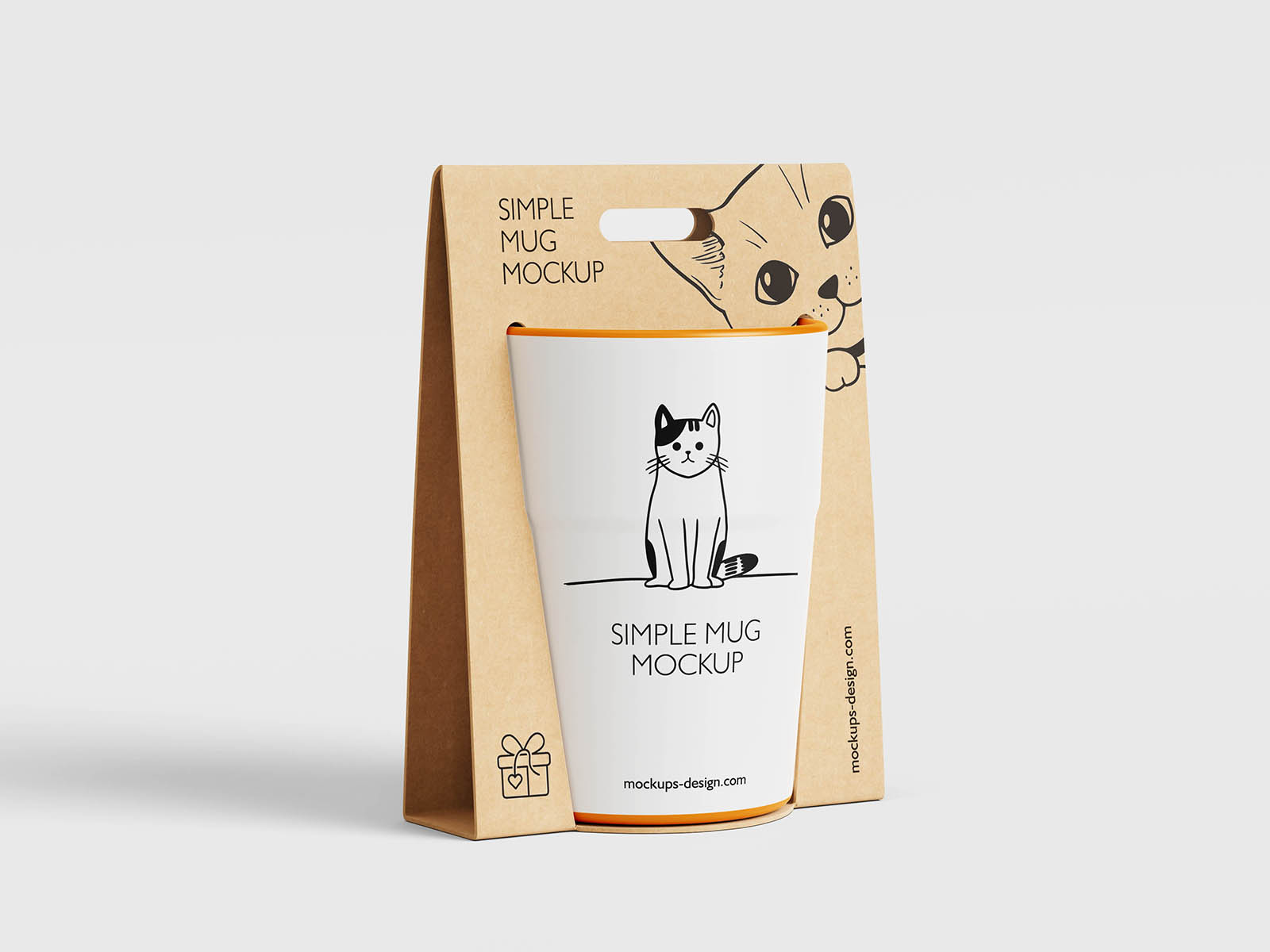 Gift-ready mug mockup