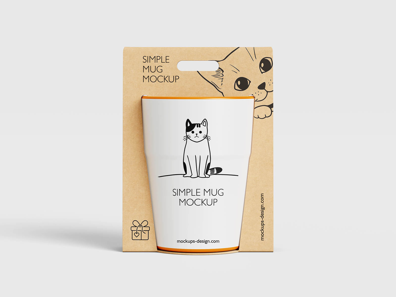 Gift-ready mug mockup