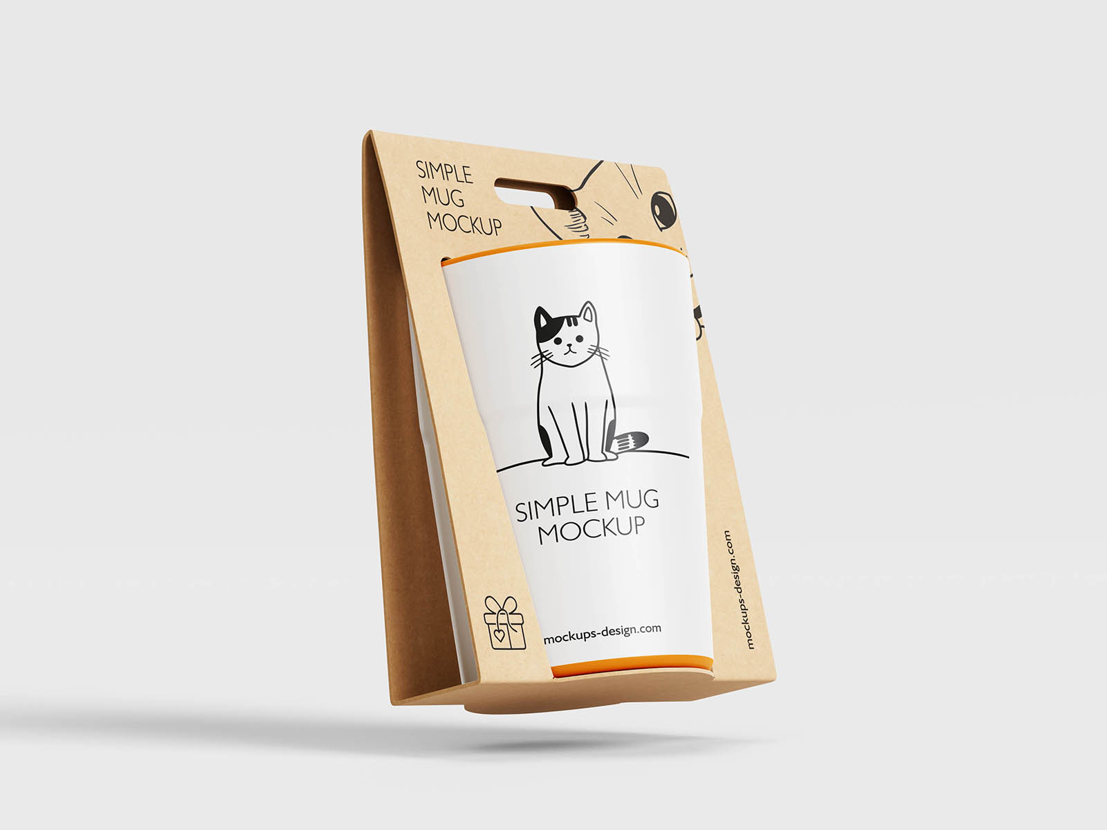 Gift-ready mug mockup