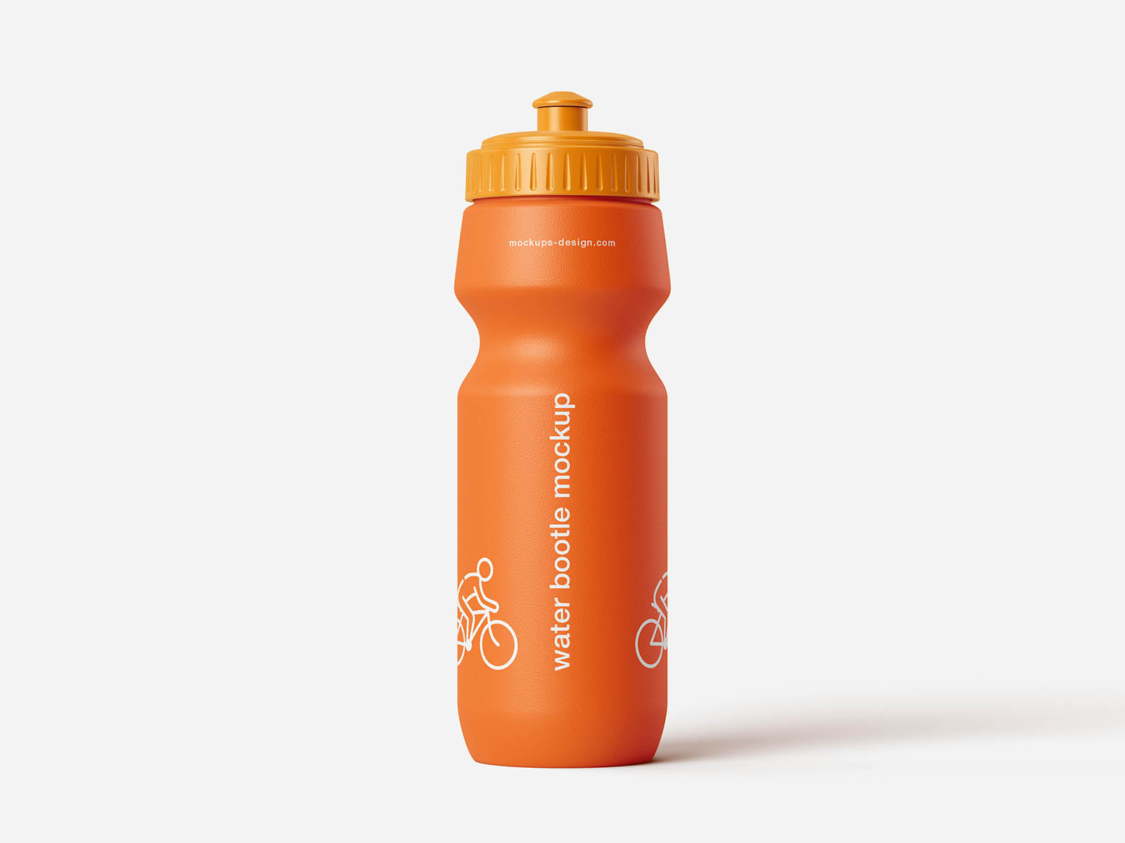 Free sport water bottle mockup