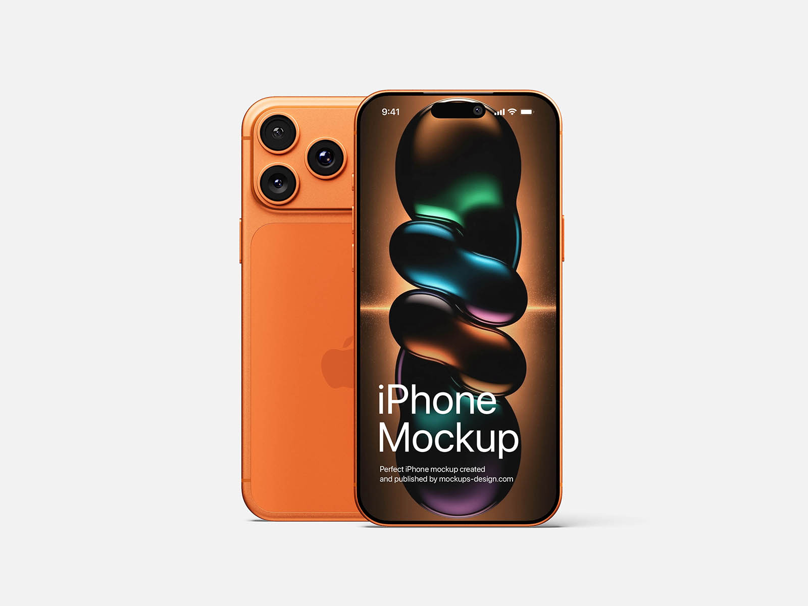 Free iPhone 17 mockup