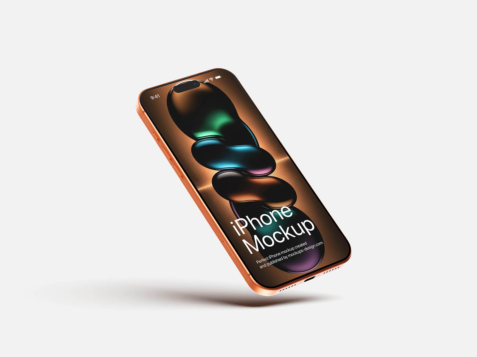 Free iPhone 17 mockup