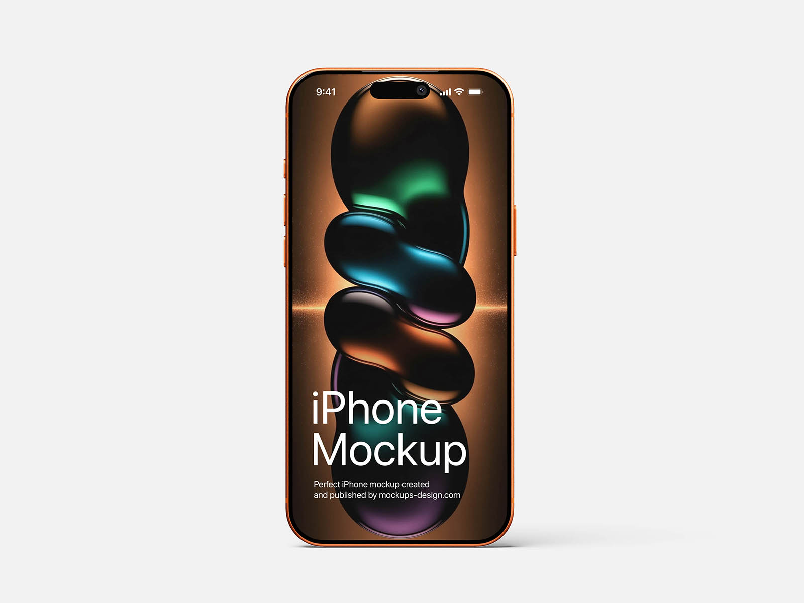 Free iPhone 17 mockup