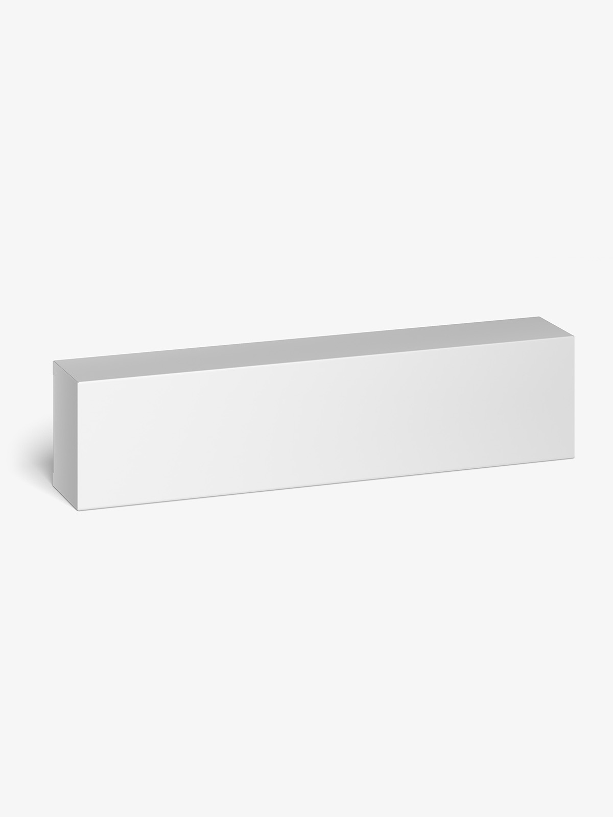 Box mockup / 40x180x30 / Horizontal