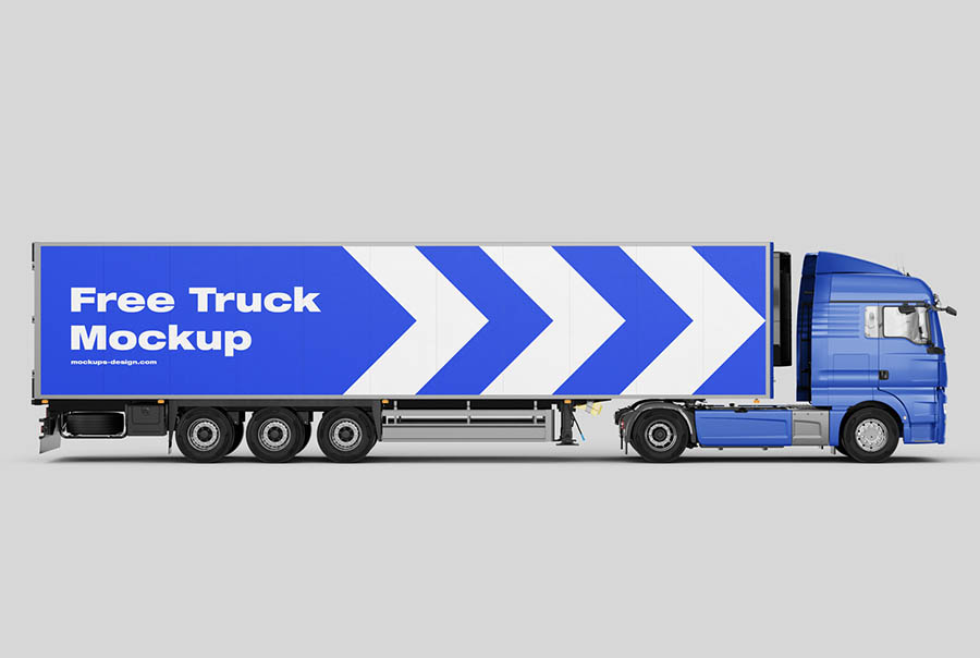 Truck mockup