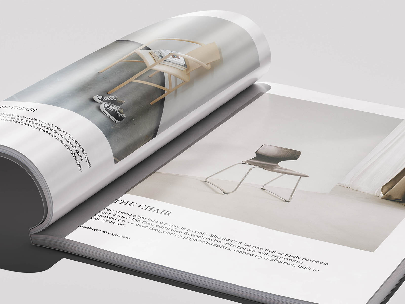 Multi-view magazine mockup